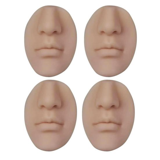 Nose Shape Wall-Mounted Soap Dispenser with Strong Adhesive Backing Easy Squeeze Silicone Liquid Soap Pump