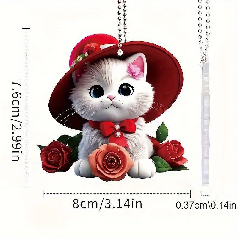 

Акриловое украшение «Кот в шляпе» Standard