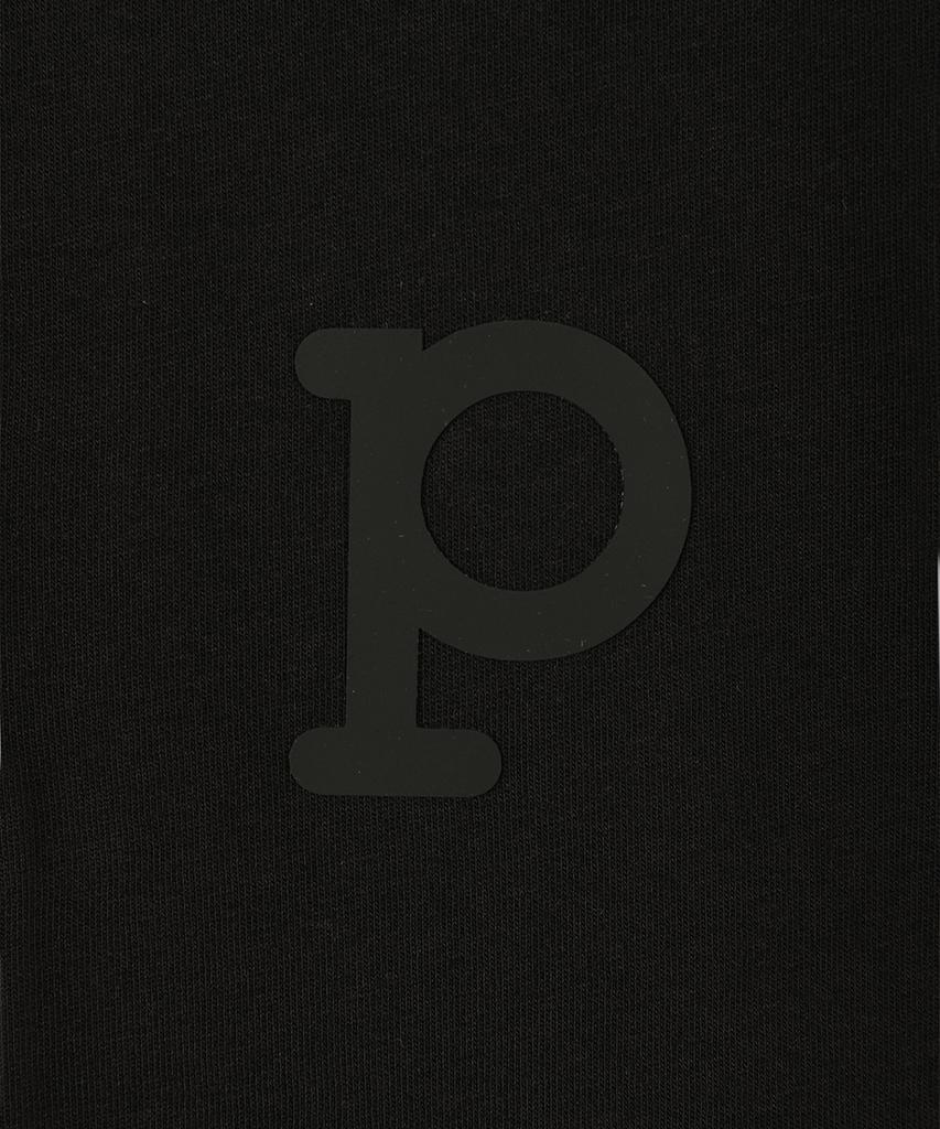 PANICALE P Patch Henley Neck Cotton T-Shirt 3 Colors
