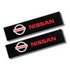 For Nissan X-trail Qashqai Note Juke Sentra Patrol Leaf Car Seat Belt Shoulder Protector Cover Safety Belt Padding Pad