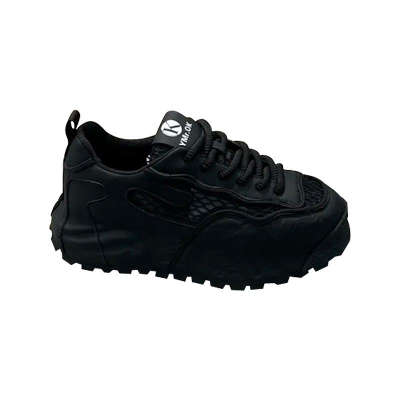 Men's Shoes 2025 Summer New Breathable Thick-soled Mesh Shoes Non-slip and Wear-resistant Bag-soled Sports Shoes Men's Casual Shoes