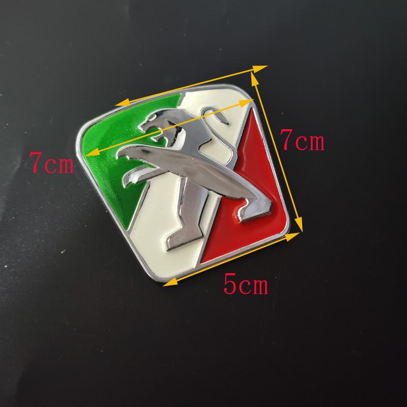 2026 Hot Car Sticker Car Emblem Sticker Accessories For Peugeot 206 307 308 207 3008 208 407 508 2008 5008 301 406 408 607 4008
