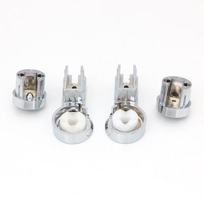 ABS Chrome Plating Bath Hinge Brackets and Reliable Shower Screen Holders for 6mm Glass Easy Installation Process