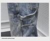Men's Fashion Workwear Harem Jeans: Spring/Autumn Trendy Straight Loose Fit