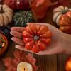 2 SZT. Sztuczne Dynie Realistyczna Symulacja Mieszane Dynie Sztuczne Dynie na Festiwal Halloween Święto Dziękczynienia Jesienne Żniwa Dekoracja Domu Halloween