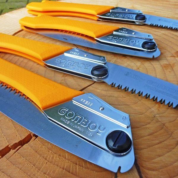 Scie pliante - SILKY - GOMBOY CURVE 240-8 - 240 mm - Acier - Couleur Orange