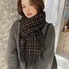 New Warm Scarf In Autumn And Winter Checked Scarf For WomenS Scarf In Winter Versatile Cashmere Scarf
