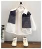 Boys' Handsome Striped Long-Sleeve Shirt, New 2025 Spring/Autumn Trend, Small to Medium Sizes