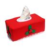 Christmas Tissue Box Cover Bag Cartoon Santa Tissue Covers Kitchen Dinner Party Table Decors Christmas Decorations for Home