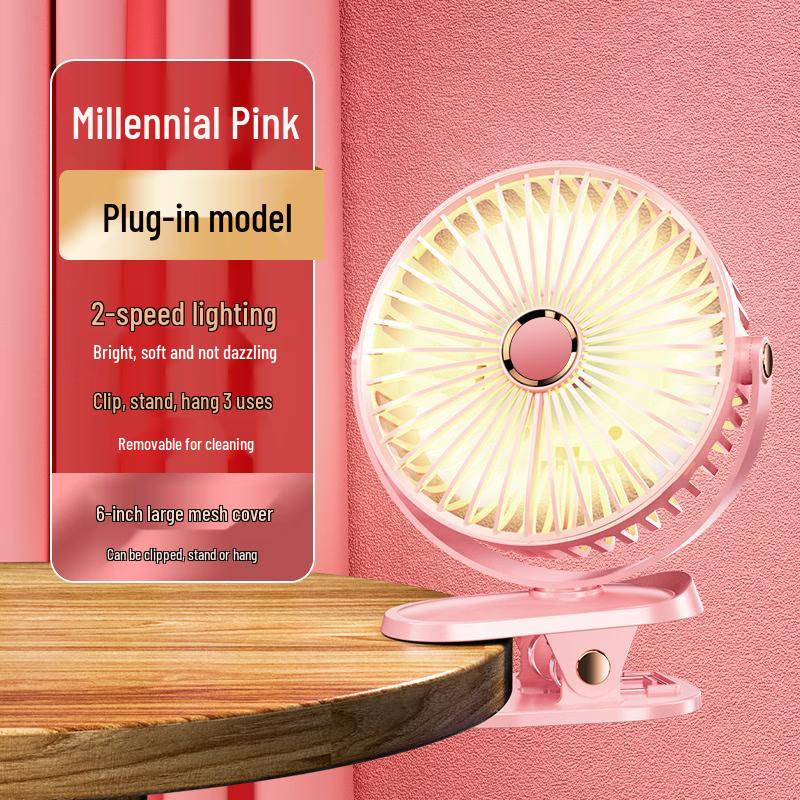 Yabuka Clip-on Desk Fan