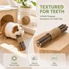 5pcs Wood Wooden Pet Chew Toys Sea Grass Rope Low Water Content Hamster Chew Stick Chewable Small Animal Chew Toy Teeth Grinding