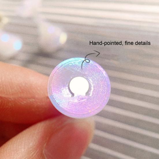 Yousheng 5Pcs Nail Display Stands Compact Size Non-Slip Reusable Smooth Surface Multipurpose Present Nail Art Plastic DIY Manicure