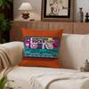 Music Tape Print Cushion Cover Cushion Cover Set 4Pcs 50X50 45X45 40X40 Pillowcase Decorative Sofa Home Decor