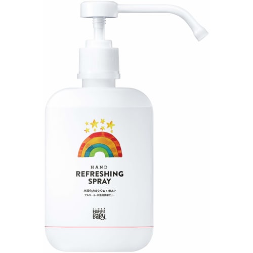 Mama Baby Hand Refreshing Spray, 365 Days, 100% Natural, Alcohol-Free, Suitable for Parents and Children, 480mL