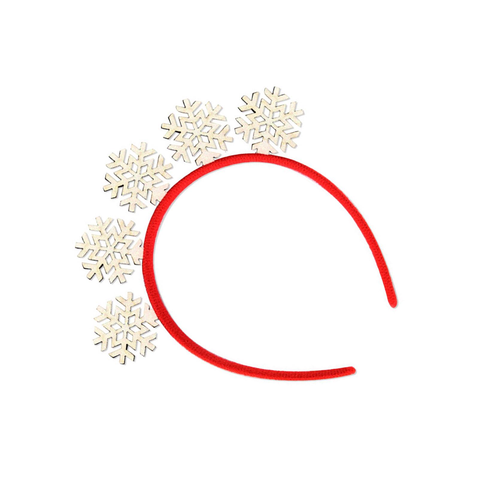 

Christmas Hairband Glittering Powder Festival Theme Headband for Adult Kids Holiday Celebration Headdress Party Supply