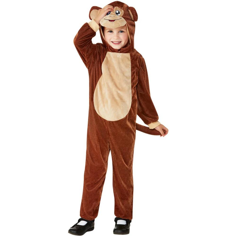 Smiffys Toddler Monkey Bodysuit