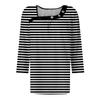 Women's T Shirt Tee Print Button 3/4 Sleeve Daily Weekend Fashion Basic Regular Top