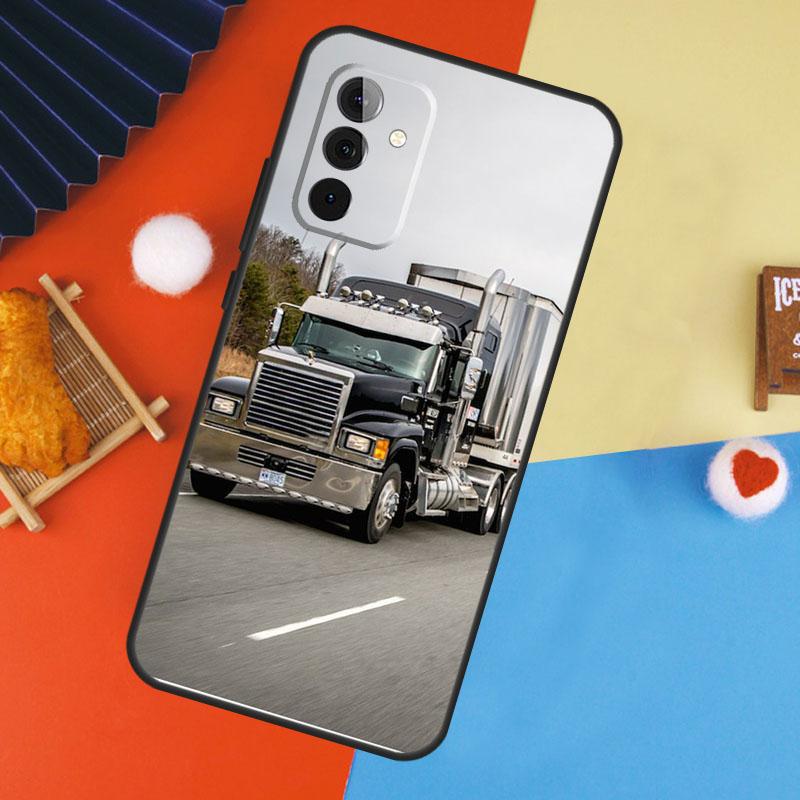 Cool Heavy Truck Car Case For Samsung Galaxy A17 A35 A55 A06 A16 A26 A36 A56 A53 A32 A52 A33 A13 A14 A34 A54 A15