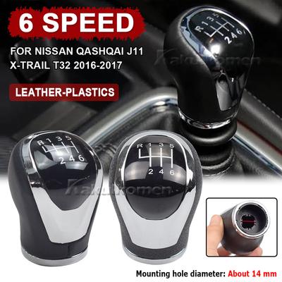 Nissan Qashqai için J11 X-Trail T32 2016 2017 Vites Topuzu Hentbol Sopa Kolu Araba 6 Hız Manuel Vites Kolu Şanzıman