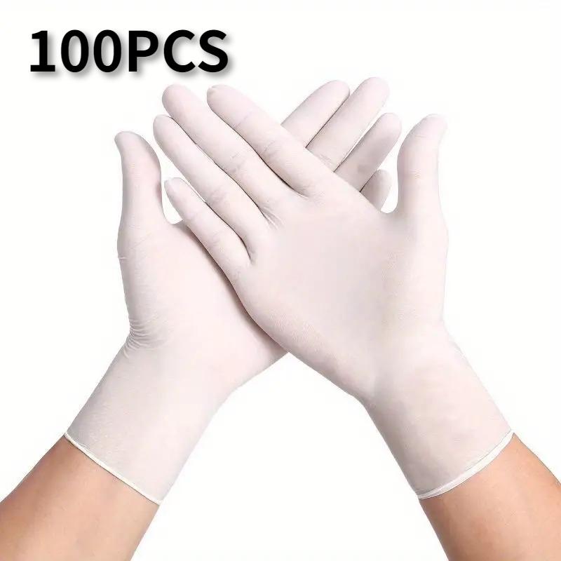 20/50/100PCS Disposable  White Nitrile Gloves for Kitchen Cleaning Manicure Dishwashing Waterproof Household Cleaning Tools