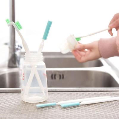 Kitchen Tumbler Baby Bottle Crevice Cleaning Brush 3-Piece Set