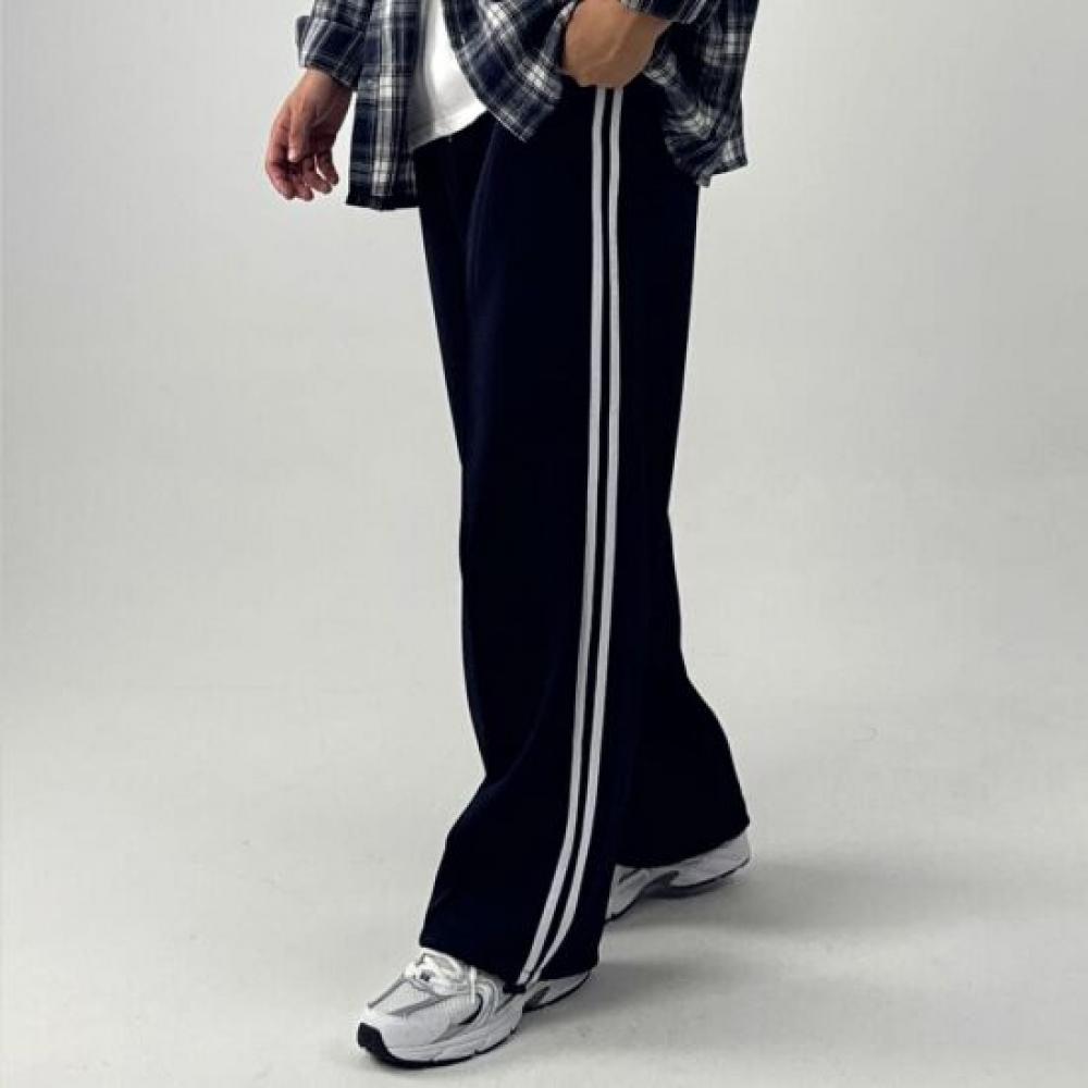 Onl Men S Track Banding Wide pantS Sweat pantS Balloon pantS