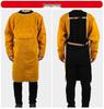 Grembiule da Saldatura in Pelle di Bovino - Resistente al Calore, Antischizzi, Indumento da Lavoro Reversibile per Saldatori.