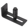 Adjustable Sliding Floor Guide for Barn Door Hardware Accessory (Heighten Single Roller)