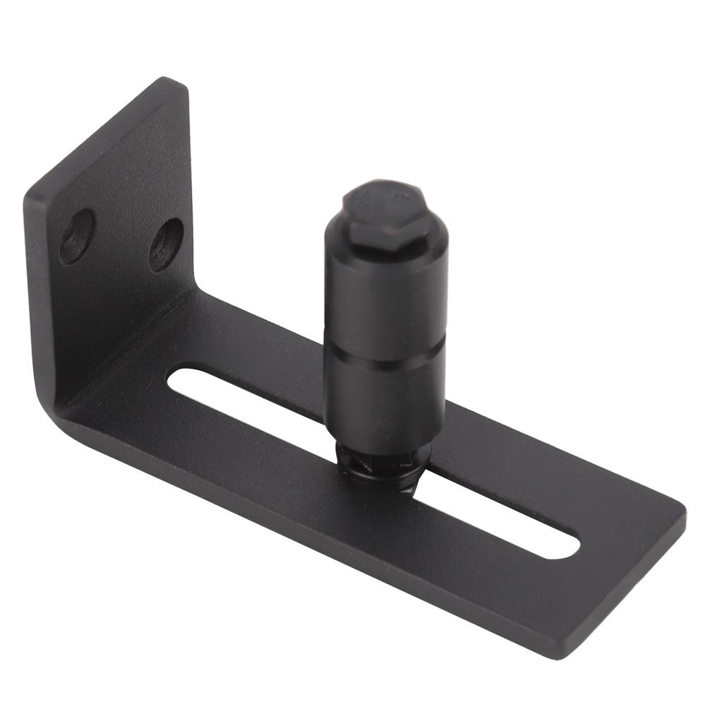 Adjustable Sliding Floor Guide for Barn Door Hardware Accessory (Heighten Single Roller)