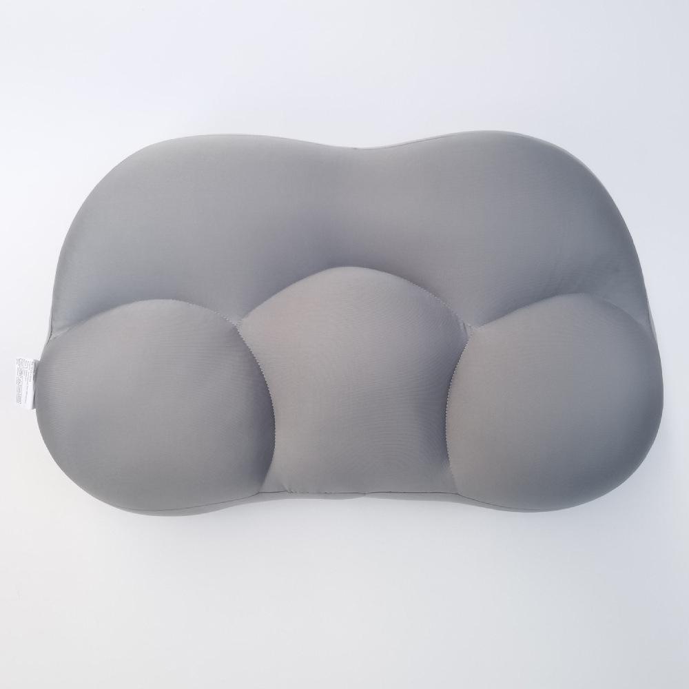 

Подушка для поддержки шеи для шеи, многофункциональная пенопластовая подушка для сна, эргономичная подушка для кровати с мягкой кожей, спинка и боковые шпалы темно-серого