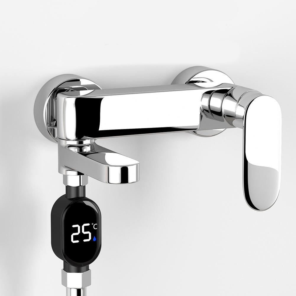 Duschtermometer Vattentät Smart Temperatur Digital Display Krantermometer Badtermometer Mätare Elektriska Tillbehör