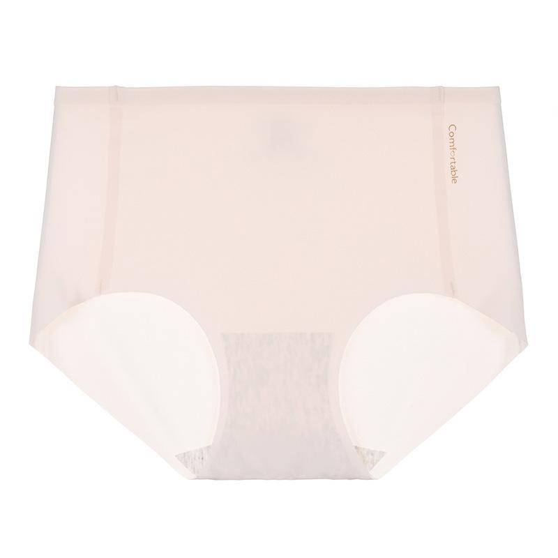 Female Summer Cotton Anti - Bacterial Fillet Without Trace To Lift Hip Ice Silk One Piece Type Waist Triangle Briefs