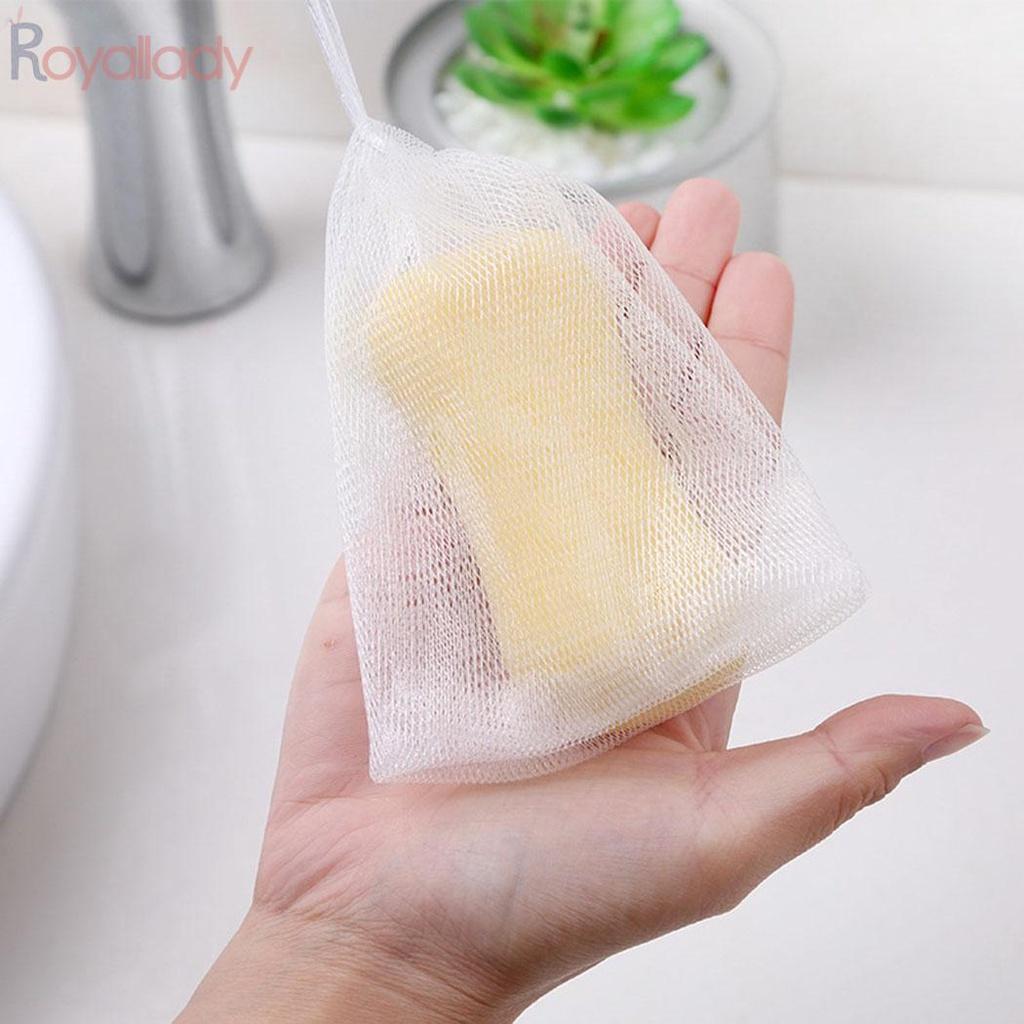 White Soap Bubble Net Bag