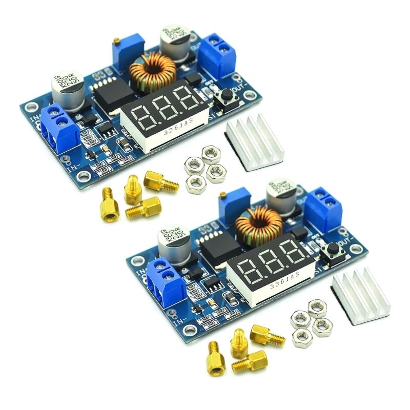 High Current 5A Stepping Down Power Supply Module Adjustable Voltages Regulator 4-38V Input 1.25 36V Output 96% Efficiency