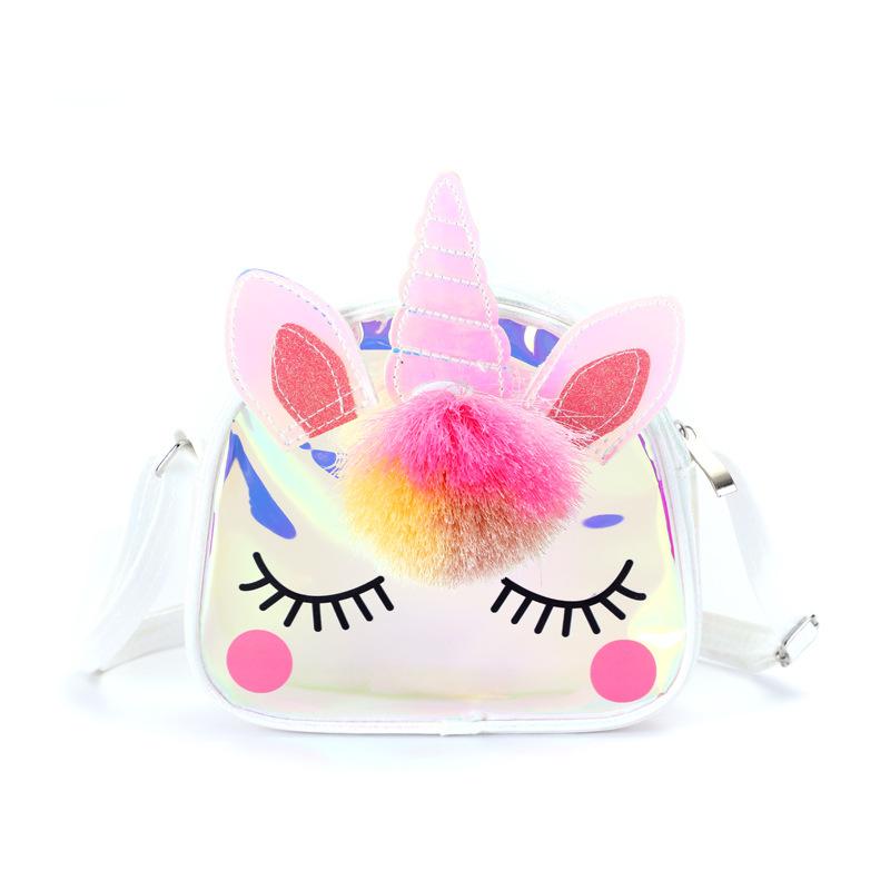 Kids' Cartoon Unicorn bag:Cute Crossbody/single-shoulder Design,ideal for School Storage! Adorable, Practical—perfect Companion