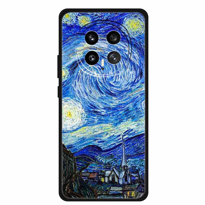 3D Emboss Case For Honor Magic 8 5G Phone Case 8 Pro Flowers Silicone Soft Coque Funda For Honor Magic8 Pro Back Cover Case Bag