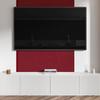 Self-Adhesive Panel With Print - Perfect For The Kitchen 120x60 cm Burgundy Color