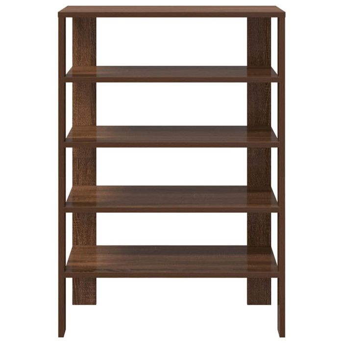 VidaXL Shoe Rack Brown Oak 61x32x87.5 Cm Engineered Wood, Shoe Storage, Storage Cabinet of 859857