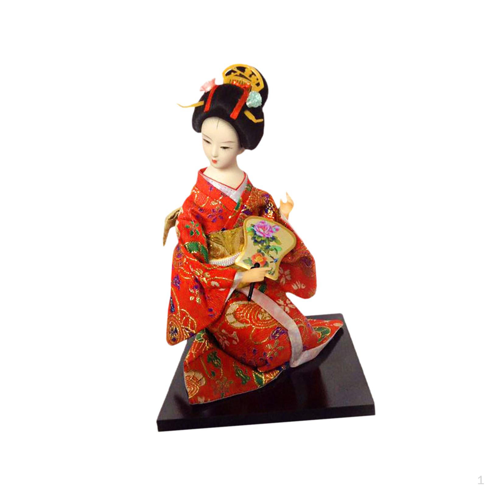 

Asian Japanese Geisha Collectible Figurines for Shelf Present