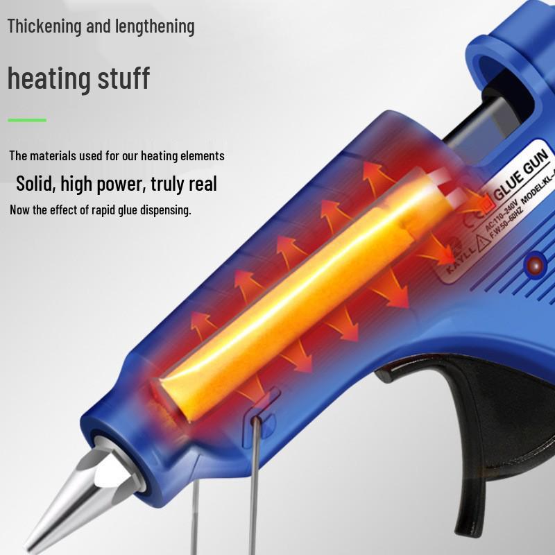 Multicolor High Viscosity Electric Glue Gun for Handmade Jewelry and Crafts