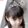 Baby Kids Girls Princess Diamond Crystal Crown Headband Hair Hoop