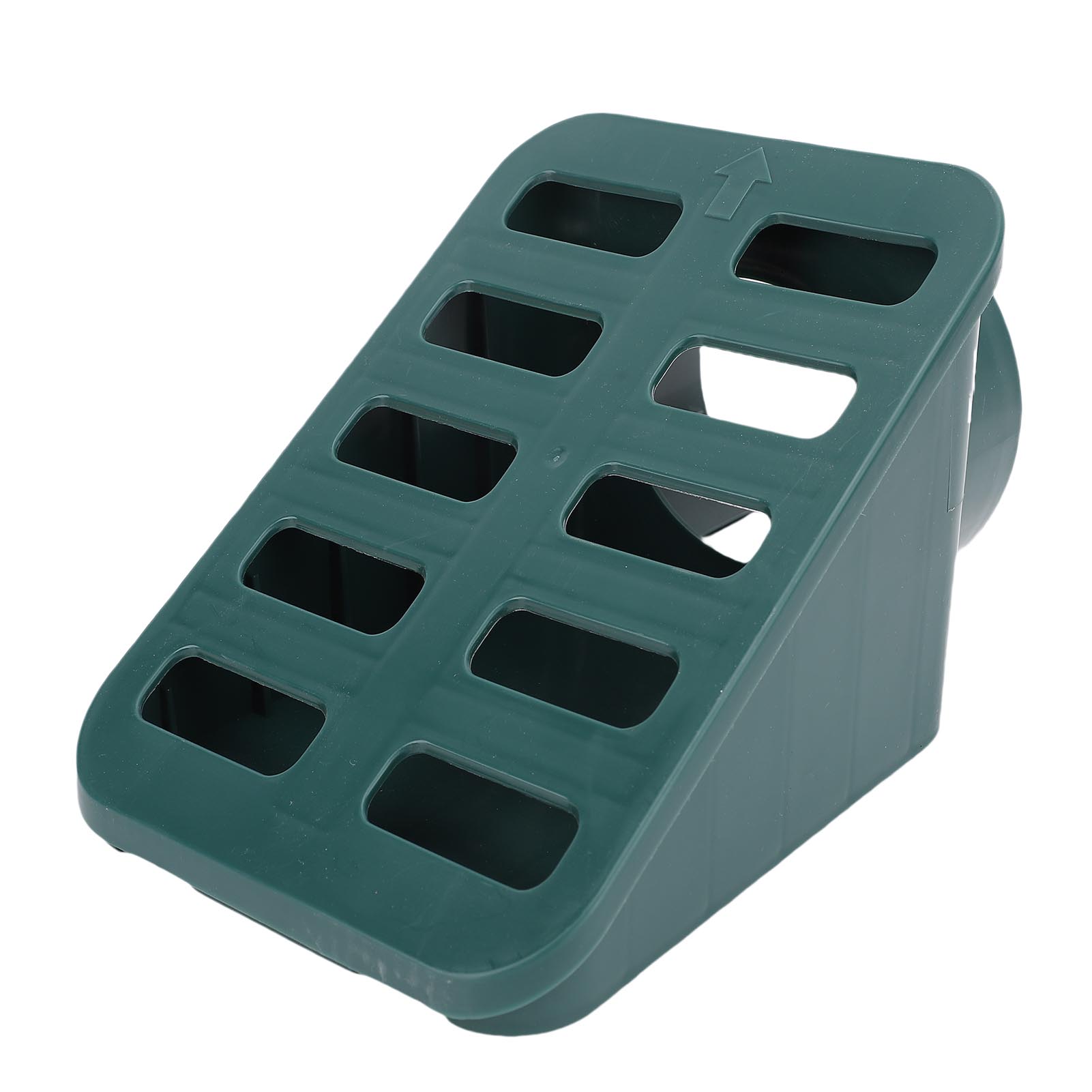 Решетка для газона Дренажная решетка для двора Угловая Прочная ПП Тяжелая Косая дренажная решетка для трубы с интерфейсом 3/4 дюйма