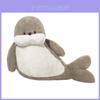 Seal Plush Toy With Long Pile Soft Stuffed Animal Pillow For Kids Gift