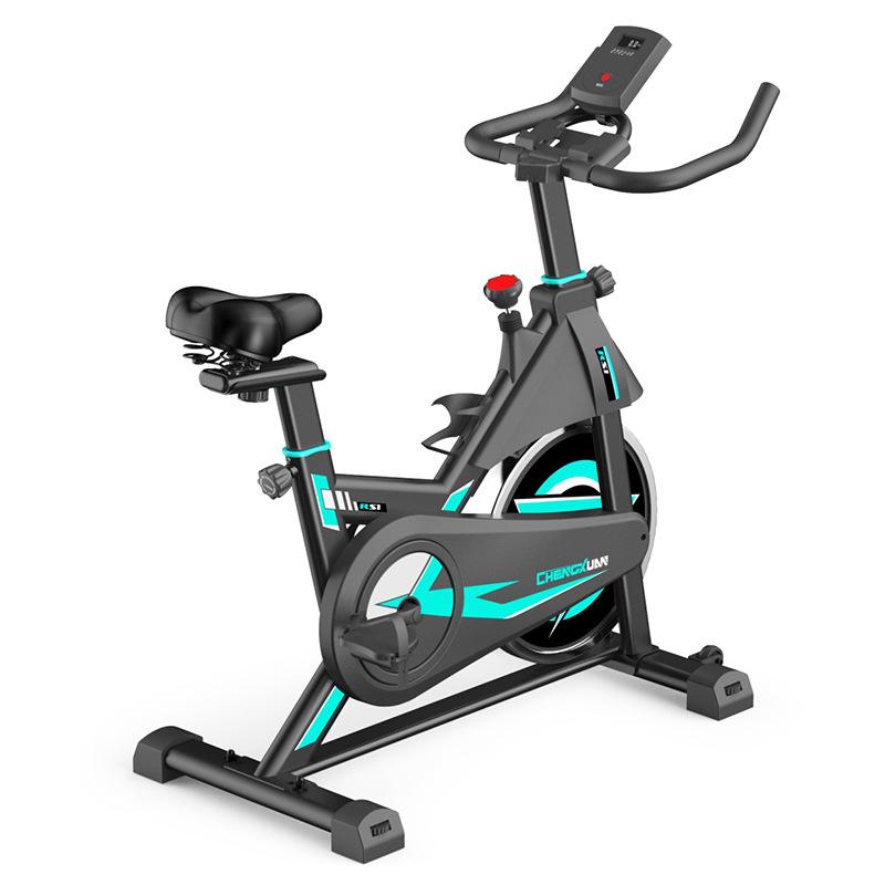 Shock-Absorbing Indoor Exercise Bike with Magnetic Control