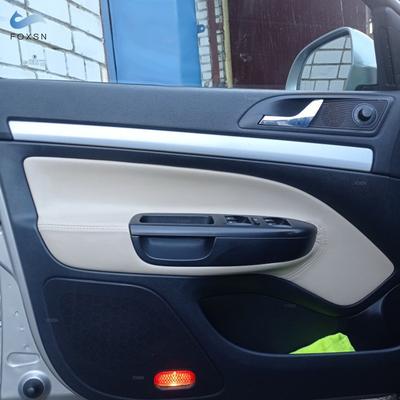 Microfiber Leather Car Interior Door Panel Armrest Cover Trim For Skoda Octavia 2007 2008 2009 2010 2011 2012 2013 2014 LHD/RHD