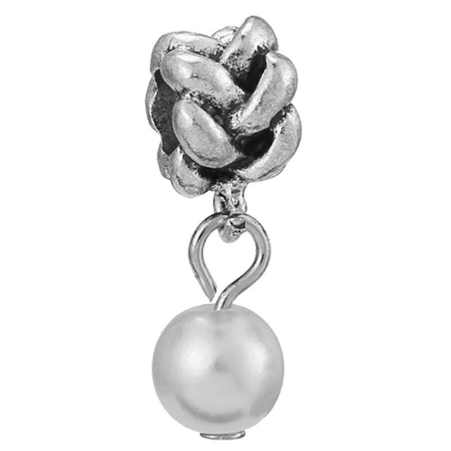 4pcs /Lot 2022 Sterling Silver Color Beads 41 Styles Sparkling Charm Fit Original Brand Bracelets For Women Jewelry Making Gift