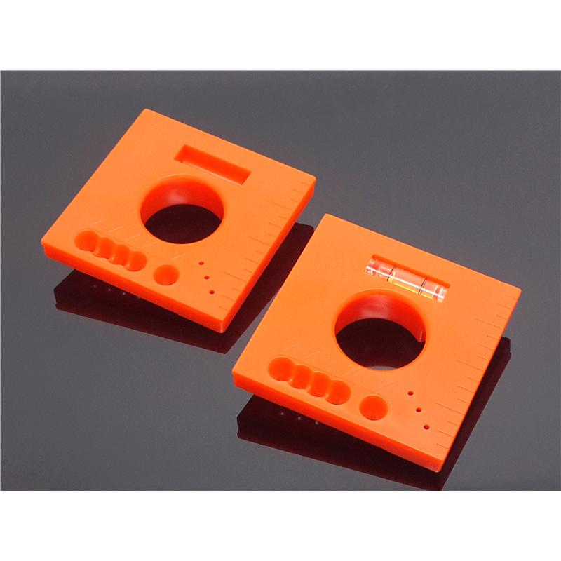 Woodworking Measuring Tool Marking Tool Square Angle Ruler Precise 45 Degree Cut ABS Durable Inch + Spirit Level Measure Gauge