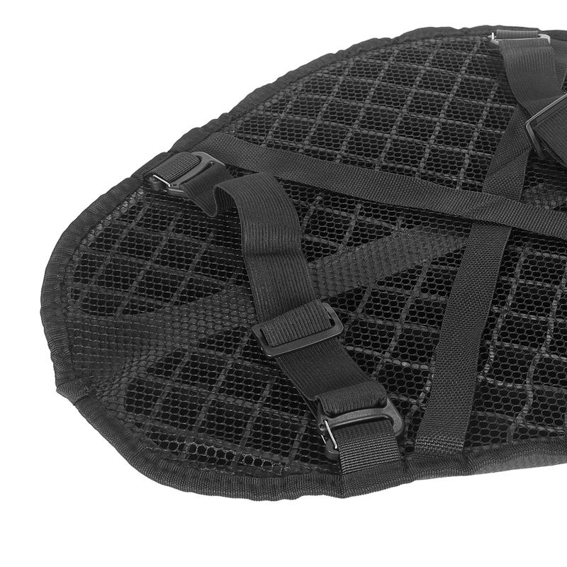 Motorcycle seat cushion shock absorption decompression gel honeycomb 3D comfortable universal motorcycle seat cushion