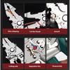 Multifunctional Foldable Wire Stripper Crimper Cable Cutter Pliers Electrician Cable Cutting Wiring Pulling Stripping Tools