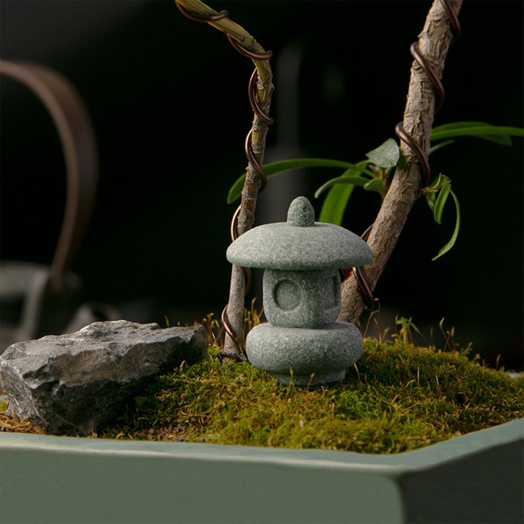 Lantern Garden Statue Table Art Home Room Decoration for Plant Pot Home Garden Yard